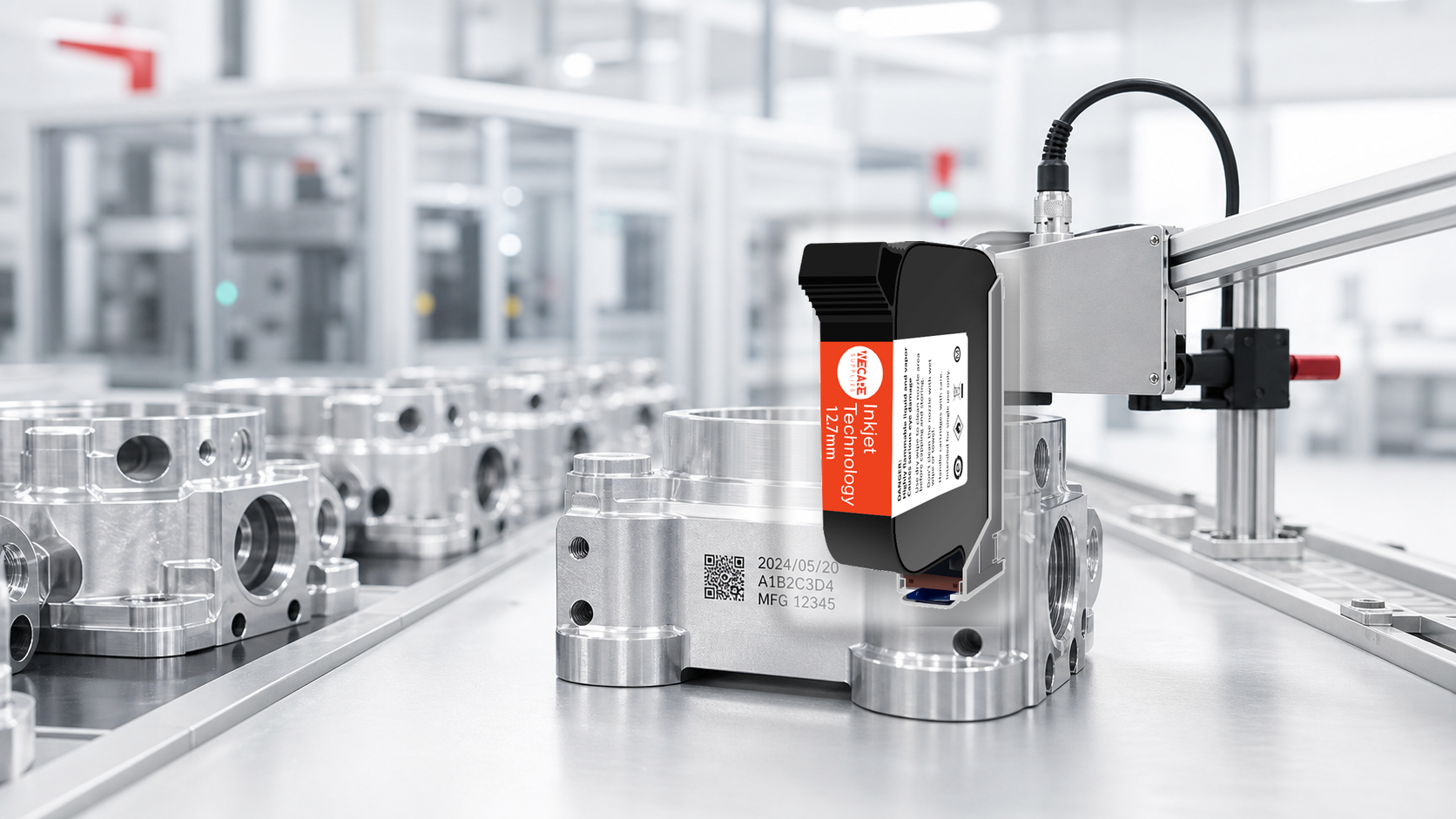 Metal parts marking application
